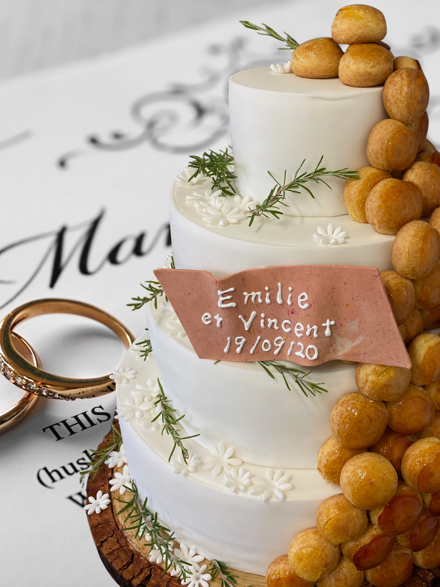 gateau de mariage aix-en-provence